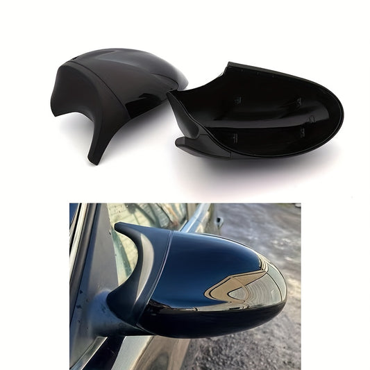 Capas de Espelho Retrovisor Pretas Brilhantes BMW séries 3 E90 E91 E92 E93