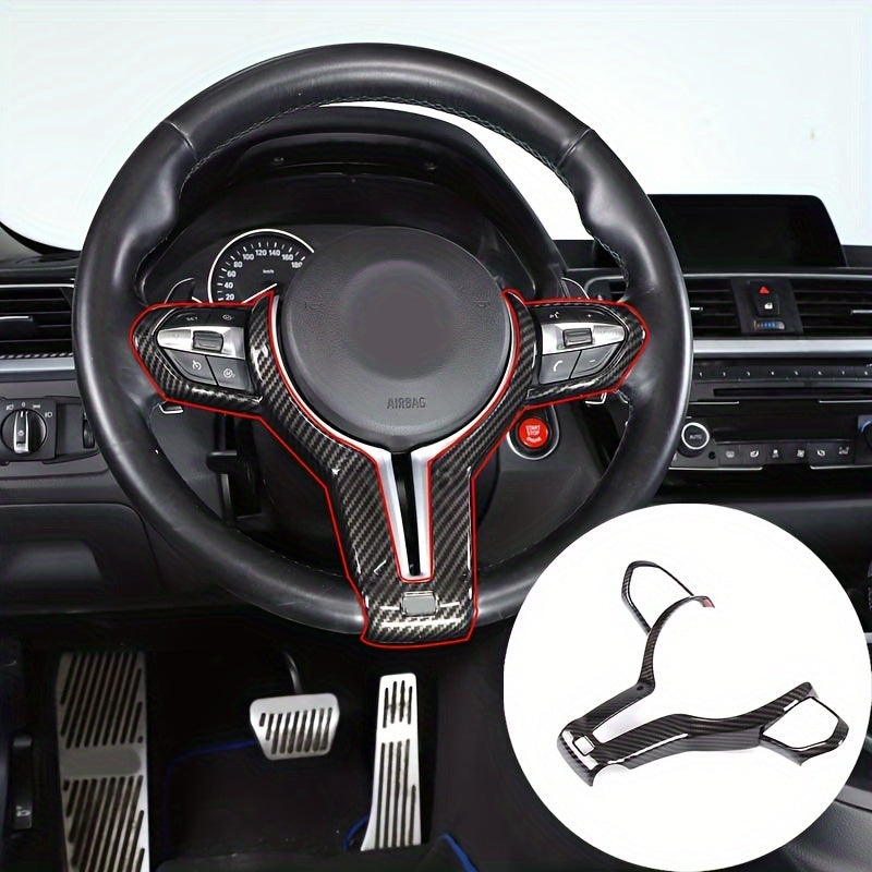 Molduras Decorativas de Volante para BMW (F87/F80/F90/F85/F86) – Acabamento Premium