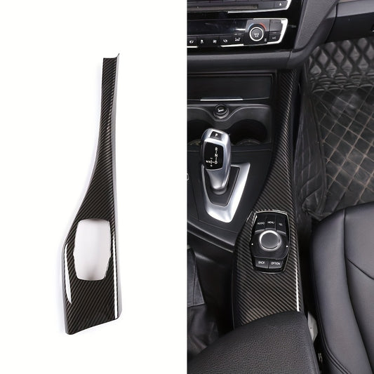 Painel Multimédia Textura Fibra de Carbono ABS para BMW Série 1 F20 F21 / Série 2 F22