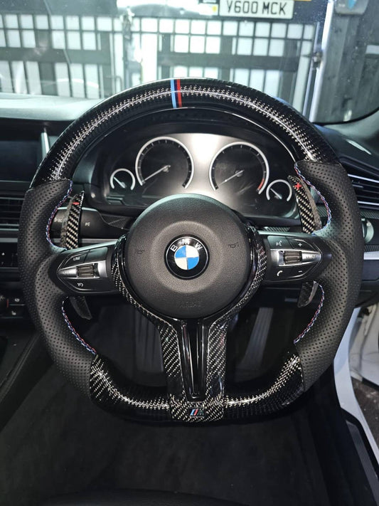 Volante Em Carbono E Couro BMW M Performance - C/AIRBAG